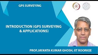 Introduction GPS Surveying amp Applications [upl. by Auqinahc]