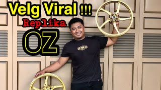 Review Velg Viral replika OZ  Vrossi mamba Buat ninja RR [upl. by Haldas]