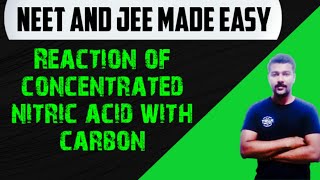 Reaction of conc HNO3 with carbon reaction of HNO3 with carbon [upl. by Svend130]