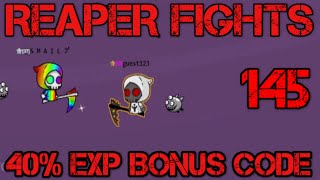 EvoWorldio FlyOrDieio Reaper Fights Ep145 👉 40 EXP BONUS CODE [upl. by Arakahs]