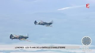 Sans frontières  Londres  Les 75 ans de la Bataille dAngleterre  20150918 [upl. by Moncear]