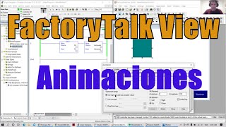 Animaciones en FactoryTalk View Tutorial con Studio 5000 [upl. by Yllen]