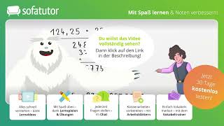 Multiplizieren mit Kommazahlen einfach erklärt – Mathematik 3 amp 4 Klasse [upl. by Wawro]