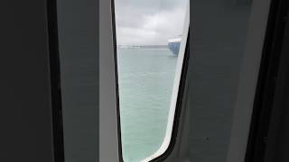 RED FUNNEL PASSENGER FERRY PASSING NYK CAR TRANSPORTER FERRY ferry shorts boats ships [upl. by Thevenot877]