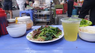 Street Food Hanoi Vietnam [upl. by Nannahs]