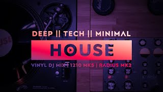 Deep  Tech  Minimal  Dub  House Vinyl DJ MIX by Rhythm Academy [upl. by Cummins516]