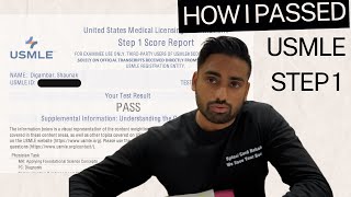 How I Passed USMLE Step 1 [upl. by Oel827]