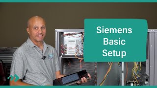 Economizer Controller Series Siemens Basic Setup [upl. by Ojeibbob45]