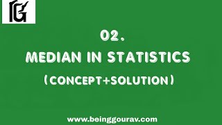 How to find Median for grouped and ungrouped data in statistics in hindi [upl. by Naes]