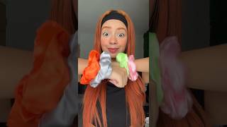 Part 155  Scrunchies led 😱😱 beautytricks testing [upl. by Yonina]