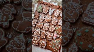 Gingerbread Cookies Advent Calendar🎅🌲 christmascookies adventcalendar christmascountdown [upl. by Idoux186]