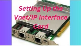 YOKOGAWA DCS Vnet IP Interface Card [upl. by Valentino255]