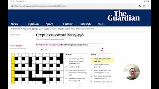 Guardian Cryptic Crossword Thursday 26 September 2024 [upl. by Hagi]