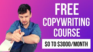 Free Copywriting Course for Beginners  How to Become a Copywriter [upl. by Aland213]