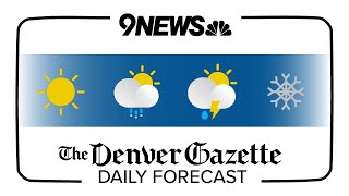 Denver Gazette forecast for Monday Jan 29 [upl. by Ela]