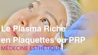 Le PRP ou Plasma Riche en Plaquettes à Genève  Centre de Médecine Esthétique ReGeneva [upl. by Ranite]