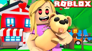 I GOT A NEW PUPPY  Roblox Little Kelly [upl. by Iormina]