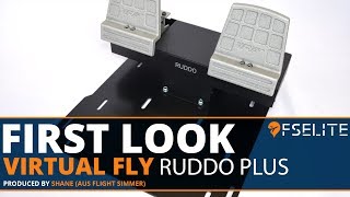 Virtual Fly RUDDO PLUS The FSElite First Look [upl. by Elleb]