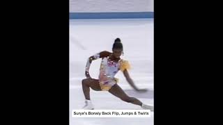 Recognizing Surya Bonaly Figure Skater youtube youtubeshorts rarreness [upl. by Erickson]