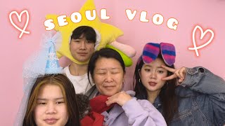 SEOUL VLOG 🍜 surviving in seoul with my family 2  alyssa hu [upl. by Featherstone]