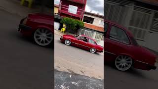 chevette turbo derretendo pneu Burnout [upl. by Lethia]