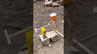 creative unik reel kereta tambang bertenaga baterai diy idecreative toys unik robot amazing [upl. by Trainer253]