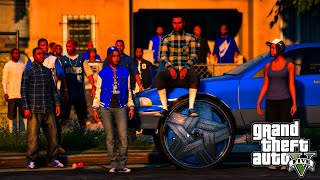 BLOODS VS CRIPS GANG WAR 30 GTA 5 MODS [upl. by Gyimah]