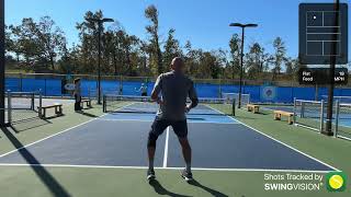 Dike Ajiri vs Chuck Hamaker 1113 1012  US Hardcourt Championships AR Mens Sr Pro Singles 106 [upl. by Aenej401]