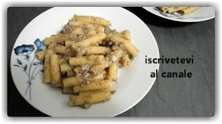 PASTA CON RAGU DI PLATESSA E CREMA TARTUFATA [upl. by Kitty]