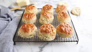 Easy lemonade scones with cheese amp herbs [upl. by Straub]