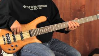 Warwick Pro Series Streamer Stage 1 Bass Demo [upl. by Arrad]