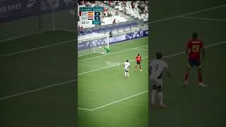 Ibrahim goal Vs Spain 🥶💀 [upl. by Debee]