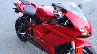 2012 Ducati 848 EVO with full termignoni exhaust HD [upl. by Tadio349]