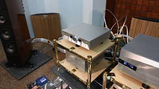 Raidho Acoustic Speakers driven by Thrax Power Amplifier and DCS Audio System [upl. by Mosenthal]