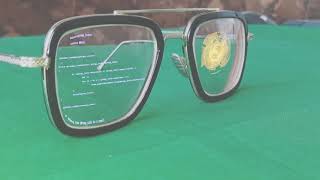 Edith Glasses in Blender VFX [upl. by Kilmarx]