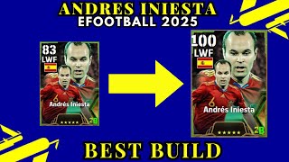 Double Booster Epic Andres Iniesta Max Level Training Upgrade in eFootball 2025 V400 [upl. by Meehyrb]