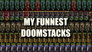 My Top 10 Funnest Doomstacks [upl. by Airdnassac]