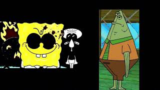 Parasitic SpongeBob vs flats the flounder [upl. by Valentine]