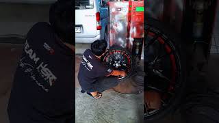 modifikasi mobil Mercendes benz E250 menggunakan velg hsr forged roja R20 lebar 85 offset 40 [upl. by Weihs]