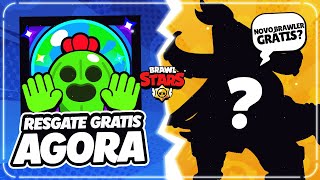 NOVO BRAWLER GRÁTIS na ATUALIZAÇÃO DE NATAL RESGATE AGORA a RECOMPENSA MISTERIOSA DO BRAWL STARS [upl. by Nayra]