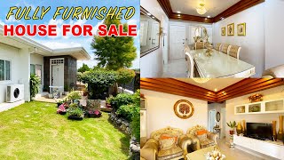 Fully Furnished Beautiful Bungalow House and Lot For Sale in Villa Monte Maria Davao City [upl. by Binette]