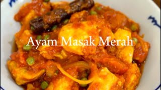 Recipe for Ayam Masak Merah [upl. by Yessak]