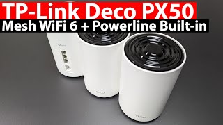 TP Link Deco PX50 WiFi 6 Review  Unboxing Speed Test Range Tests Deco App and Much More [upl. by Abehs]