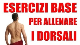 Esercizi DorsaliSchiena Semplici le Trazioni Orizzontali  Personal Trainer 43 [upl. by Melamie672]