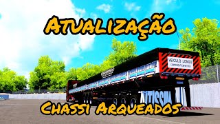 Pack 18 Atualização Chassi Arqueados Bitrenzão Guerra Ets2 150 [upl. by Nnaeitak]