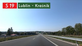 S19 Lublin  Kraśnik Via Carpatia [upl. by Anerroc]