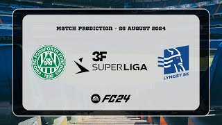 Viborg FF vs Lyngby Boldklub  Prediction  202425 3F Superliga  EA FC 24 [upl. by Didi941]