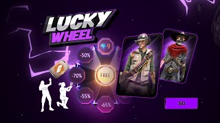 Lucky Wheel Event 😮  New Year Event 2024  Purple Shade Bundle Return  Break Dancer Bundle Return [upl. by Jovitta]