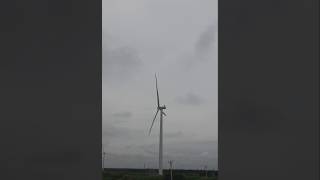 Unbelievable view of windmill 🎡🚩🌾 youtubeshorts technology trending [upl. by Gilberto]