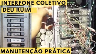 Interfone Coletivo com PROBLEMAS  Dicas Manutenção [upl. by Astraea]